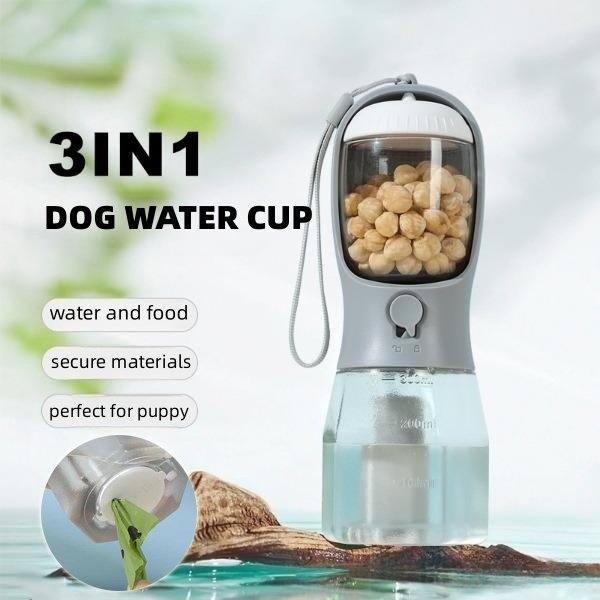 Three-in-one Dog travel bottle - Image 2