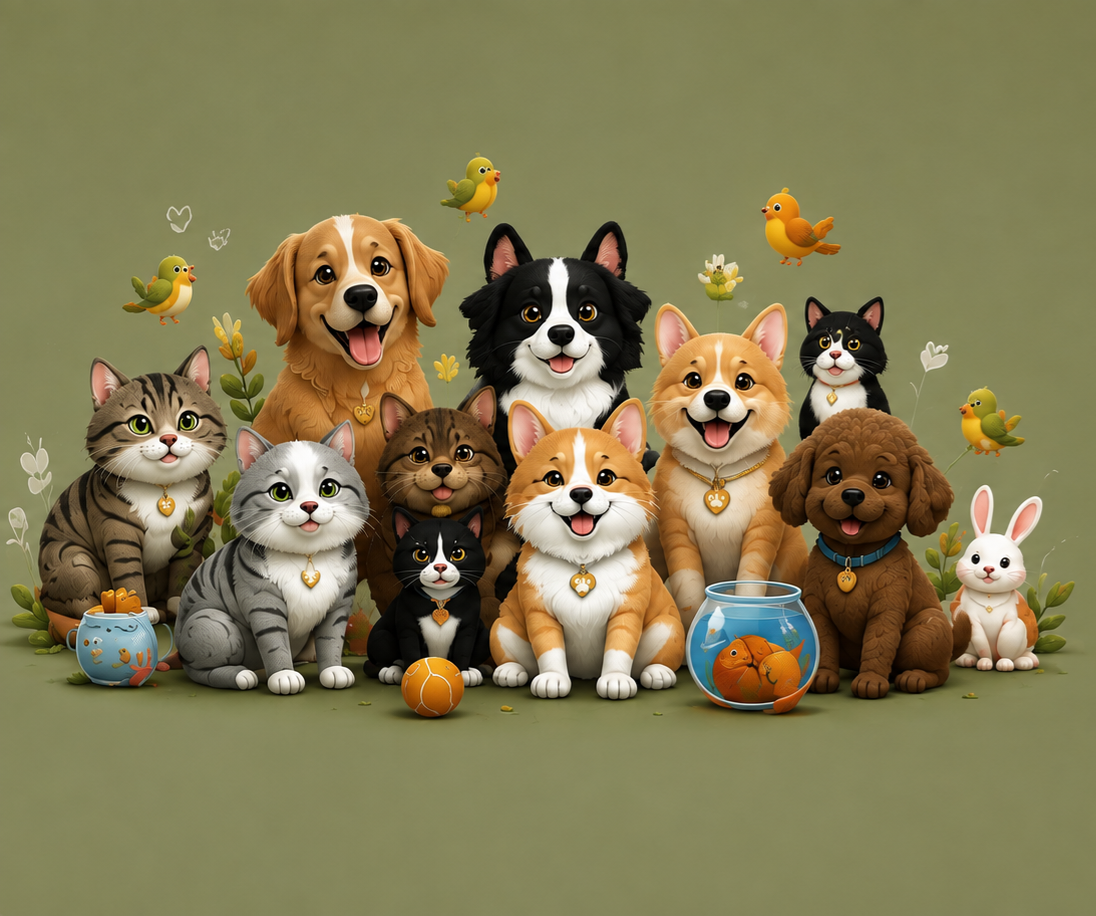 Happy pets at Furora