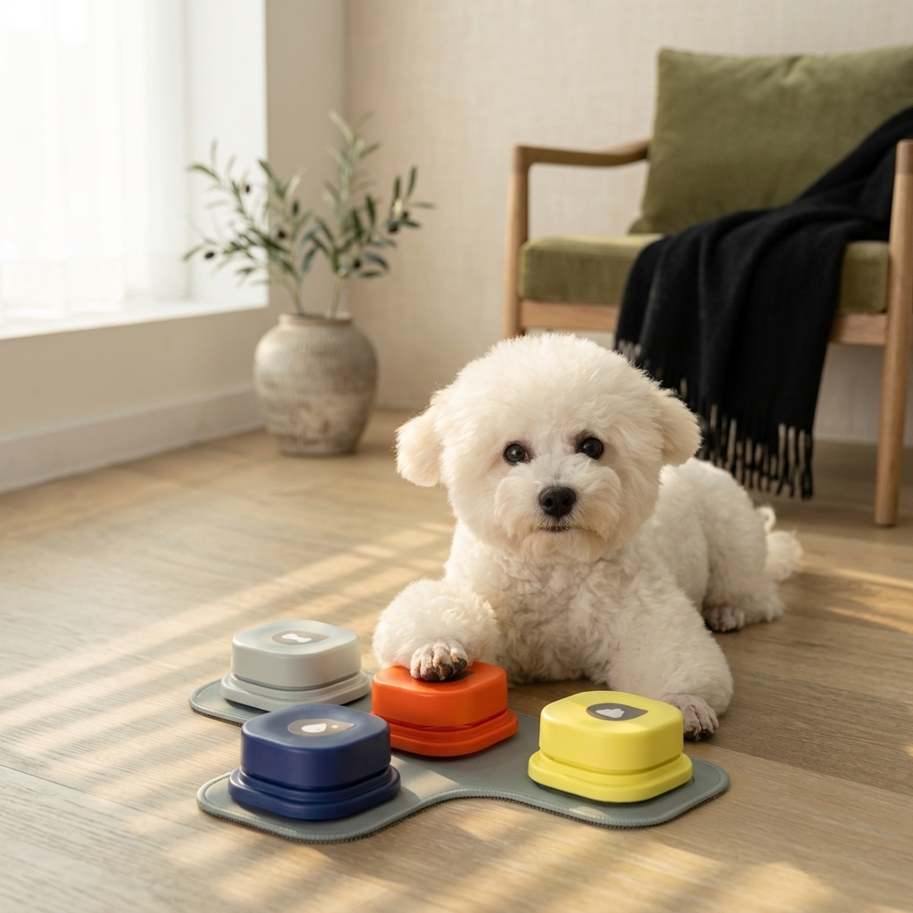 Dog Talking Button Toy