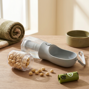 Three-in-one Dog travel bottle