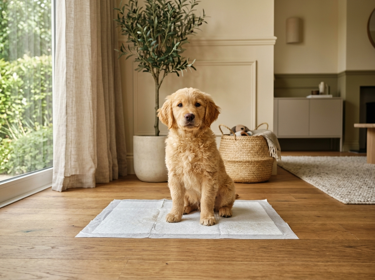 Dog potty training