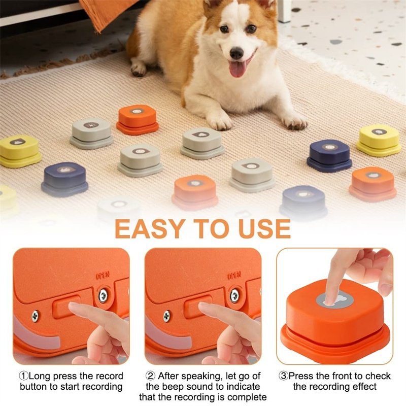 Dog Talking Button Toy - Image 3